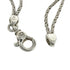 Vintage Double Rope Center Knot Bracelet Sterling Silver
