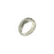 Vintage Curved Heart Ring Sterling Silver