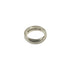 Vintage Curved Heart Ring Sterling Silver