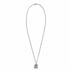 CC Logo Pendant Necklace Sterling Silver
