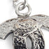 CC Logo Pendant Necklace Sterling Silver