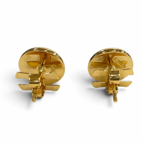 Earrings Gold-Tone Metal