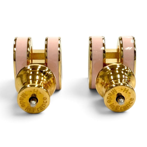 Pop H Earrings Gold-Tone Metal Gold-Tone Metal