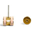 Pop H Earrings Gold-Tone Metal Gold-Tone Metal