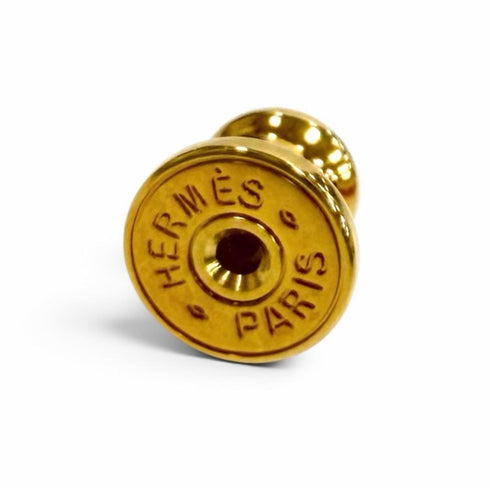 Pop H Earrings Gold-Tone Metal Gold-Tone Metal
