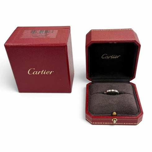 Lanieres Ring 18K White Gold with Diamond