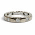 Lanieres Ring 18K White Gold with Diamond