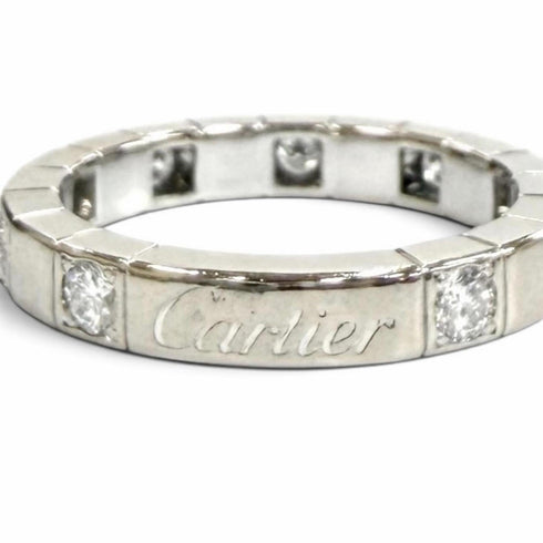 Lanieres Ring 18K White Gold with Diamond