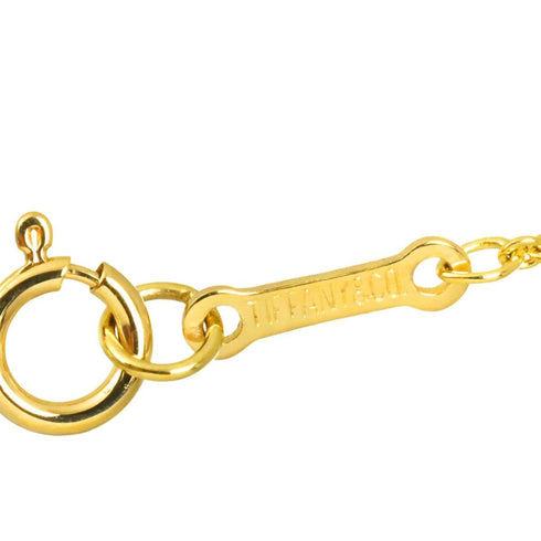 Butterfly Pendant Necklace 18K Yellow Gold with Diamond