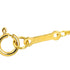Butterfly Pendant Necklace 18K Yellow Gold with Diamond