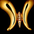 Butterfly Pendant Necklace 18K Yellow Gold with Diamond