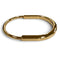 Lock Bangle 18K Rose Gold Large Bracelet