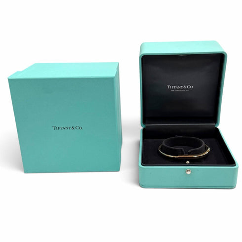 Lock Bangle 18K Rose Gold Large Bracelet