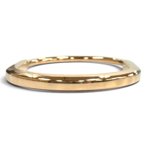 Lock Bangle 18K Rose Gold Large Bracelet