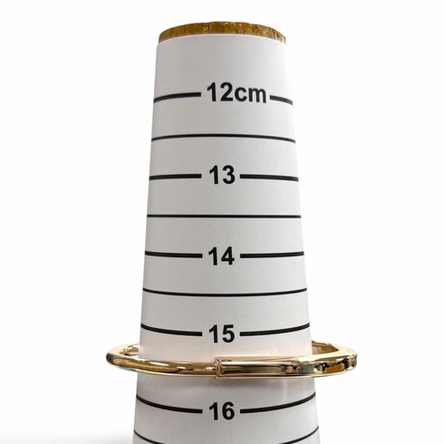 Lock Bangle 18K Rose Gold Large Bracelet