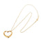 Open Heart Watch 18K Yellow Gold 22mm