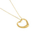 Open Heart Watch 18K Yellow Gold 22mm