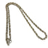 Pendant Necklace Sterling Silver and Yellow Gold