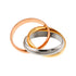 Trinity Watch 18K Rose Gold and 18K White Gold and 18K Yellow Gold US 6.5