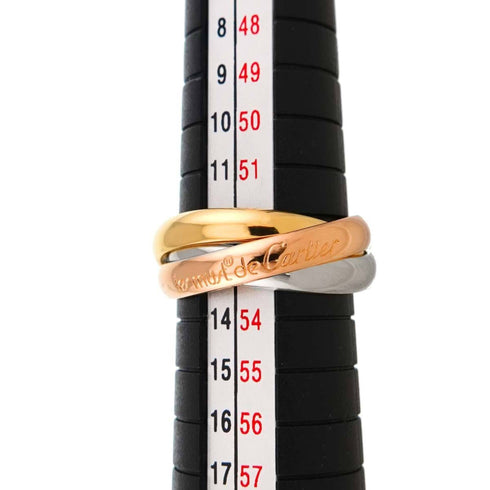 Trinity Watch 18K Rose Gold and 18K White Gold and 18K Yellow Gold US 6.5