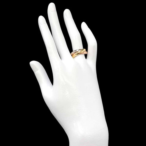 Trinity Watch 18K Rose Gold and 18K White Gold and 18K Yellow Gold US 6.5