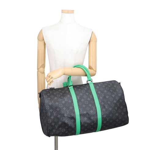 Keepall Bandouliere Bag Limited Edition Light Up Monogram Jacquard 50
