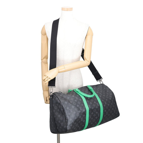 Keepall Bandouliere Bag Limited Edition Light Up Monogram Jacquard 50