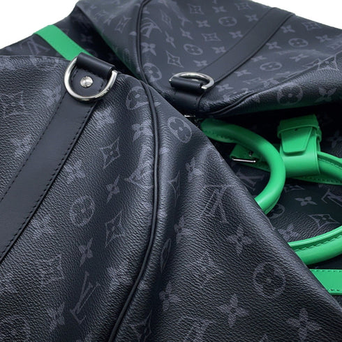 Keepall Bandouliere Bag Limited Edition Light Up Monogram Jacquard 50