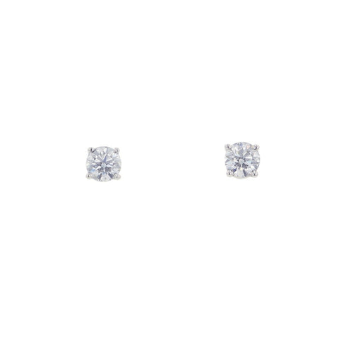 Earrings Stud Platinum