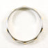 Band Ring Platinum and 18K Yellow Gold