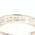 Band Ring Platinum and 18K Yellow Gold
