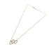 Triple Heart Pendant Necklace Sterling Silver