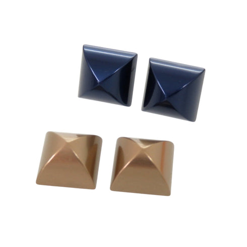 Earrings Gold-Tone Metal