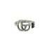 Arabesque Double G Ring Sterling Silver