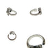 Arabesque Double G Ring Sterling Silver