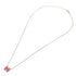 Pop H Pendant Necklace Silver-Tone Metal