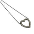 Pendant Necklace Sterling Silver and Yellow Gold