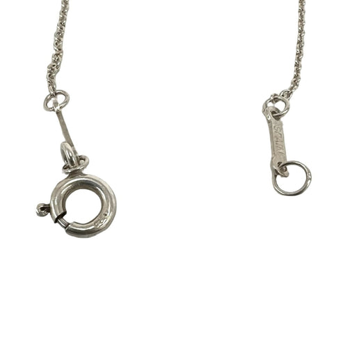 Pendant Necklace Sterling Silver and 18K Yellow Gold