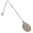 Pendant Necklace Sterling Silver and 18K Yellow Gold