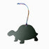 Petit H Turtle Charm Leather and Silk Brown and Green Handbag Charm