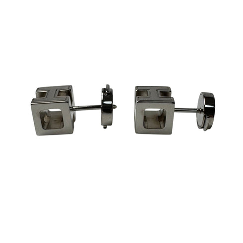 Earrings Silver-Tone Metal
