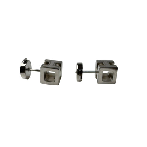 Earrings Silver-Tone Metal