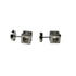 Earrings Silver-Tone Metal