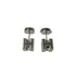 Earrings Silver-Tone Metal