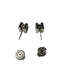 Earrings Silver-Tone Metal