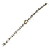 Makers Narrow Chain Bracelet Watch Sterling Silver and 18K Yellow Gold 750mm