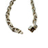 Makers Narrow Chain Bracelet Watch Sterling Silver and 18K Yellow Gold 750mm