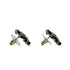 CC Logo Earrings Gold-Tone Metal Gold-Tone Metal