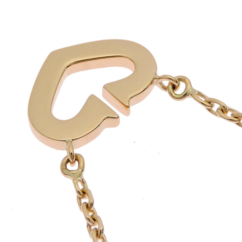 C de Cartier Pendant Necklace 18K Yellow Gold