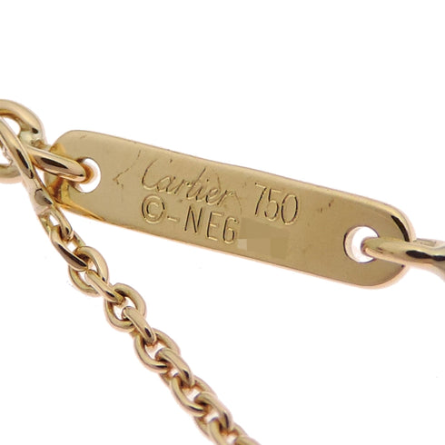 C de Cartier Pendant Necklace 18K Yellow Gold